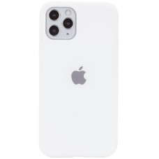 Силіконовий чохол Silicone Case Full Protective (AA) для Apple iPhone 11 Pro Max (6.5) - Білий / White