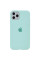 Силиконовый чехол Silicone Case Full Protective (AA) для Apple iPhone 11 Pro Max (6.5) - Бирюзовый / Turquoise - фото
