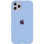 Силіконовий чохол Silicone Case Full Protective (AA) для Apple iPhone 11 Pro Max (6.5) - Блакитний / Lilac Blue