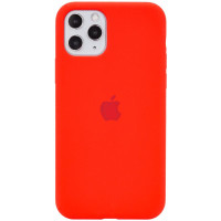 Силиконовый чехол Silicone Case Full Protective (AA) для Apple iPhone 11 Pro Max (6.5) - Красный / Red