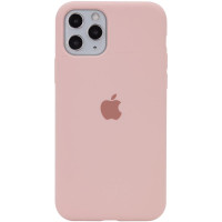 Силиконовый чехол Silicone Case Full Protective (AA) для Apple iPhone 11 Pro Max (6.5) - Розовый / Pink Sand