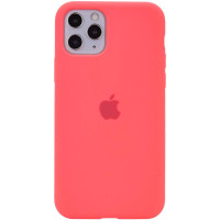 Силіконовий чохол Silicone Case Full Protective (AA) для Apple iPhone 11 Pro Max (6.5) - Рожевий / Flamingo