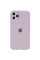 Силиконовый чехол Silicone Case Full Protective (AA) для Apple iPhone 11 Pro Max (6.5) - Серый / Lavender - фото