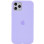 Силіконовий чохол Silicone Case Full Protective (AA) для Apple iPhone 11 Pro Max (6.5) - Бузковий / Dasheen