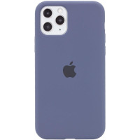 Силиконовый чехол Silicone Case Full Protective (AA) для Apple iPhone 11 Pro Max (6.5) - Темно-синий / Midnight blue
