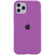 Силіконовий чохол Silicone Case Full Protective (AA) для Apple iPhone 11 Pro Max (6.5) - Фіолетовий / Grape