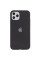 Силиконовый чехол Silicone Case Full Protective (AA) для Apple iPhone 11 Pro Max (6.5) - Черный / Black - фото