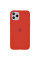 Силіконовий чохол Silicone Case Full Protective (AA) для Apple iPhone 11 Pro Max (6.5) - Червоний / Dark Red - фото