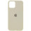 Силіконовий чохол Silicone Case Full Protective (AA) для Apple iPhone 11 Pro Max (6.5) - Бежевий / Antique White
