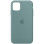 Силіконовий чохол Silicone Case Full Protective (AA) для Apple iPhone 11 Pro Max (6.5) - Зелений / Cactus