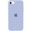 Силіконовий чохол Silicone Case Full Protective (AA) для Apple iPhone SE (2020) - Блакитний / Lilac Blue
