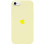 Силіконовий чохол Silicone Case Full Protective (AA) для Apple iPhone SE (2020) - Жовтий / Mellow Yellow