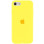 Силіконовий чохол Silicone Case Full Protective (AA) для Apple iPhone SE (2020) - Жовтий / Yellow