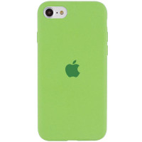 Силиконовый чехол Silicone Case Full Protective (AA) для Apple iPhone SE (2020) - Мятный / Mint