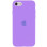 Силіконовий чохол Silicone Case Full Protective (AA) для Apple iPhone SE (2020) - Бузковий / Dasheen