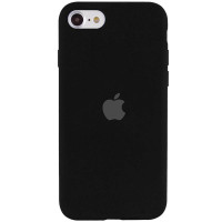 Силіконовий чохол Silicone Case Full Protective (AA) для Apple iPhone SE (2020) - Чорний / Black