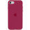 Силіконовий чохол Silicone Case Full Protective (AA) для Apple iPhone SE (2020) - Червоний / Rose Red