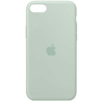 Силиконовый чехол Silicone Case Full Protective (AA) для Apple iPhone SE (2020) - Бирюзовый / Beryl