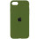 Силіконовий чохол Silicone Case Full Protective (AA) для Apple iPhone SE (2020) - Зелений / Dark Olive