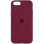 Силіконовий чохол Silicone Case Full Protective (AA) для Apple iPhone SE (2020) - Бордовий / Plum