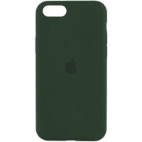 Силіконовий чохол Silicone Case Full Protective (AA) для Apple iPhone SE (2020) - Зелений / Cyprus Green