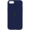 Силіконовий чохол Silicone Case Full Protective (AA) для Apple iPhone SE (2020) - Синій / Deep navy