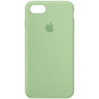 Силіконовий чохол Silicone Case Full Protective (AA) для Apple iPhone SE (2020) - Зелений / Pistachio