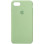 Силіконовий чохол Silicone Case Full Protective (AA) для Apple iPhone SE (2020) - Зелений / Pistachio