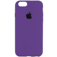 Силиконовый чехол Silicone Case Full Protective (AA) для Apple iPhone SE (2020) - Фиолетовый / Amethyst