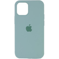 Силіконовий чохол Silicone Case Full Protective (AA) для Apple iPhone 12 Pro / 12 (6.1) - Бірюзовий / Turquoise