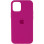 Силіконовий чохол Silicone Case Full Protective (AA) для Apple iPhone 12 Pro / 12 (6.1) - Малиновий / Dragon Fruit