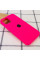 Силіконовий чохол Silicone Case Full Protective (AA) для Apple iPhone 12 Pro / 12 (6.1) - Рожевий / Barbie pink - фото