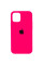 Силіконовий чохол Silicone Case Full Protective (AA) для Apple iPhone 12 Pro / 12 (6.1) - Рожевий / Barbie pink - фото