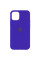Силіконовий чохол Silicone Case Full Protective (AA) для Apple iPhone 12 Pro / 12 (6.1) - Фіолетовий / Ultra Violet - фото