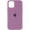Силіконовий чохол Silicone Case Full Protective (AA) для Apple iPhone 12 Pro / 12 (6.1) - Ліловий / Lilac Pride