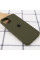 Силіконовий чохол Silicone Case Full Protective (AA) для Apple iPhone 12 Pro / 12 (6.1) - Зелений / Dark Olive - фото