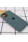 Силиконовый чехол Silicone Case Full Protective (AA) для Apple iPhone 12 Pro Max (6.7) - Зеленый / Cactus - фото