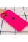 Силіконовий чохол Silicone Case Full Protective (AA) для Apple iPhone 12 Pro Max (6.7) - Рожевий / Barbie pink - фото