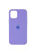Силіконовий чохол Silicone Case Full Protective (AA) для Apple iPhone 12 Pro Max (6.7) - Бузковий / Dasheen - фото