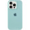 Силіконовий чохол Silicone Case Full Protective (AA) для Apple iPhone 13 Pro Max (6.7) - Бірюзовий / Beryl