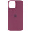 Силіконовий чохол Silicone Case Full Protective (AA) для Apple iPhone 13 Pro Max (6.7) - Бордовий / Plum