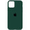 Силіконовий чохол Silicone Case Full Protective (AA) для Apple iPhone 13 mini (5.4) - Зелений / Forest green
