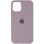 Силіконовий чохол Silicone Case Full Protective (AA) для Apple iPhone 13 mini (5.4) - Сірий / Lavender