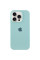 Силіконовий чохол Silicone Case Full Protective (AA) для Apple iPhone 13 Pro (6.1) - Бірюзовий / Beryl - фото