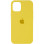 Силіконовий чохол Silicone Case Full Protective (AA) для Apple iPhone 13 Pro (6.1) - Жовтий / Yellow