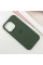 Силіконовий чохол Silicone Case Full Protective (AA) для Apple iPhone 13 Pro (6.1) - Зелений / Cyprus Green - фото