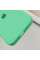 Силіконовий чохол Silicone Case Full Protective (AA) для Apple iPhone 13 Pro (6.1) - Зелений / Spearmint - фото