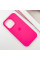 Силіконовий чохол Silicone Case Full Protective (AA) для Apple iPhone 13 Pro (6.1) - Рожевий / Barbie pink - фото