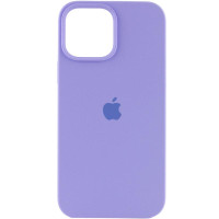 Силіконовий чохол Silicone Case Full Protective (AA) для Apple iPhone 13 Pro (6.1) - Бузковий / Dasheen