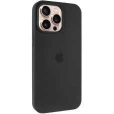 Силиконовый чехол Silicone Case Full Protective (AA) для Apple iPhone 13 Pro (6.1) - Черный / Black